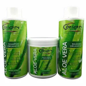 Orion Aloe Vera Hair Care Kit – Organic Shampoo, Conditioner & Deep Mask | Hydrating & Nourishing 3-Step Hair Set | Professional Size