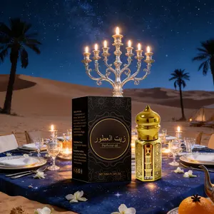 Luxury Unisex Perfume 10ML, Alcohol-Free Fragrance Oil, Elegant Fresh Floral Scent with Sweet Caramel Vanilla Jasmine, Aromatic Floral