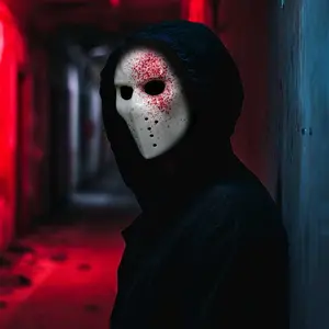 New Halloween mask crazy cosplay performance party costume props hockey mask