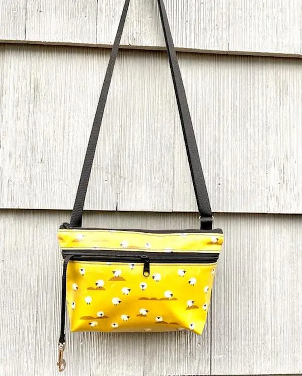 Alyssa Purse in Yellow Sheep