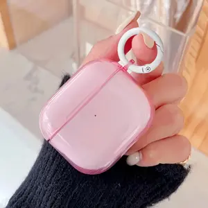 Minimalist Ring Tpu Earphone Case Protector, Fits 1/2/3/4/pro/pro 2, Portable Anti-Drop Earphone Box, Perfect Gift for Girlfriend