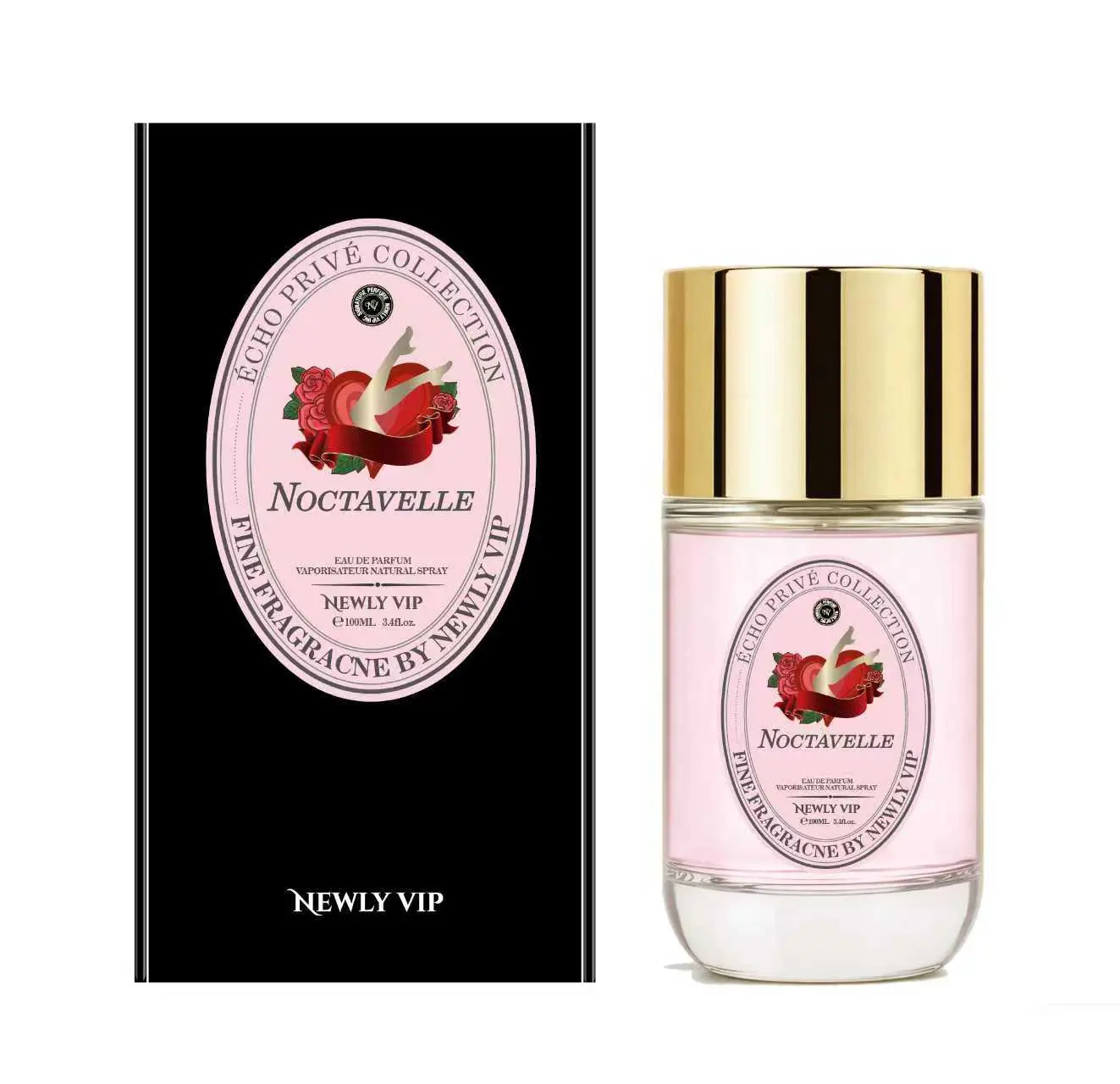 NewLyVIP NOCTAVELLE 100ML Women's perfume, women's perfume spray, lasting fragrance, dating party party gift