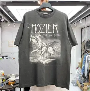 [Sale Up To 40%] Hozier Eat Your Young Shirt, Hozier 90s Rap Music For Men Women Tshirt Unisex