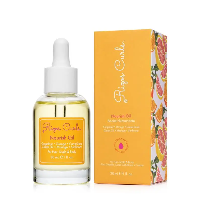 Nourish Oil for Hair, Scalp & Body: Rejuvenating Citrus & Carrot Seed for Frizz Control Nourish Oil for Hair, Scalp & Body: Rejuvenating Citrus & Carrot Seed for Frizz Control