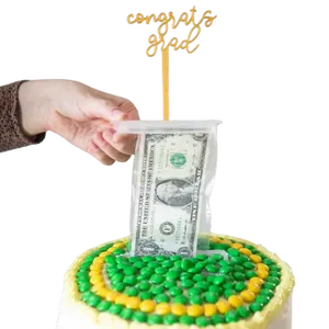 Money Cake Kit - Surprise Box™ With Congrats Grad Topper Gift