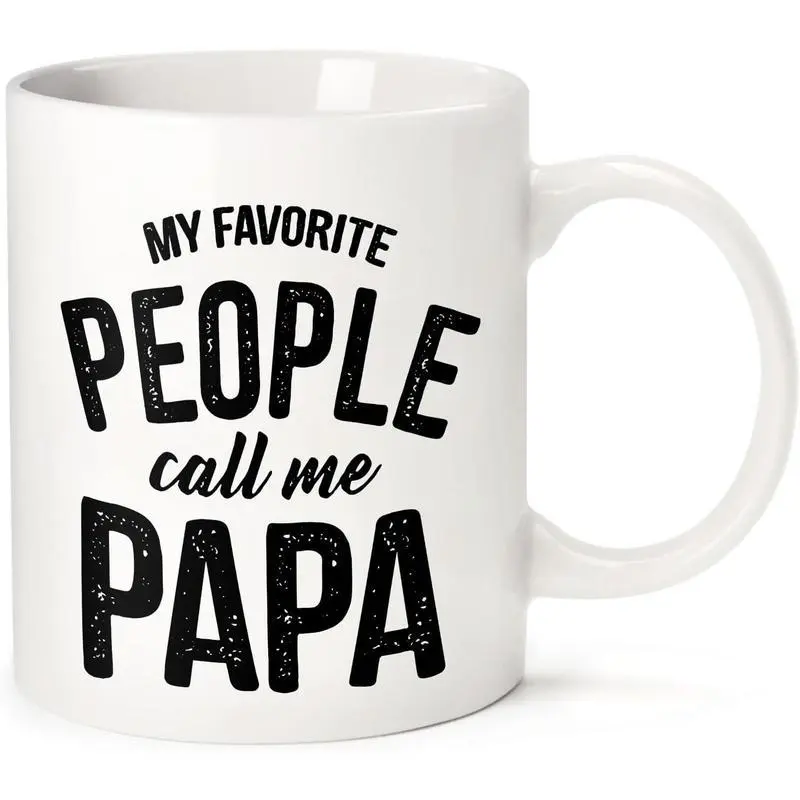 Gifts for Dad 11 OZ Funny Coffee Mug Stocking Stuffers - Personalized Gifts for Christmas Birthday Anniversary Valentines Day Presents for Him Husband