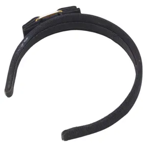 Pre-owned SALVATORE FERRAGAMO Canvas Small Leather Goods Vara Ribbon Headband
