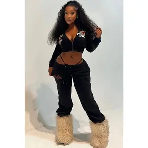 Love Kills Ed Hardy Zip Front Hoodie - Black R