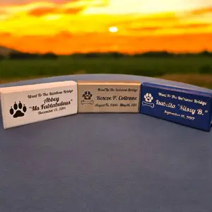 Memorial Bricks: Honor Your Loved Ones with Lasting Tribute Personalized Wooden