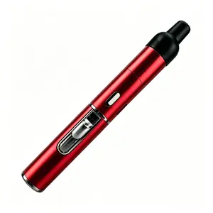 Sleek Purple Pen-Style Windproof Refillable Butane  Lighter, Durable Metal Body, Portable Pocket Lighter for Camping, Hiking, Everyday Carry (Butane-Free)