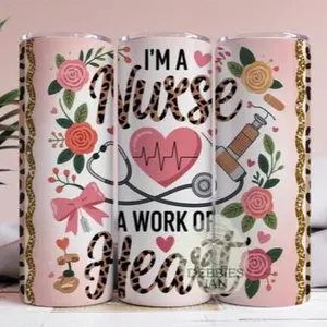 Nurse | 20oz sublimation transfer print out (TRANSFER ONLY, NOT A FINISHED TUMBLER)