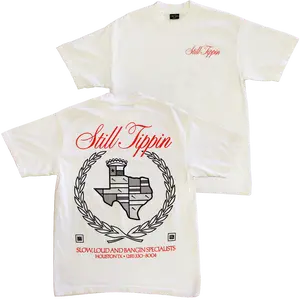 Still Tippin El Dorado T-Shirt - Two-sided Print - Vintage Retro Bootleg Streetwear Unisex, Fashion Cotton, Full Colors, Full Sizes, For Men, For Women