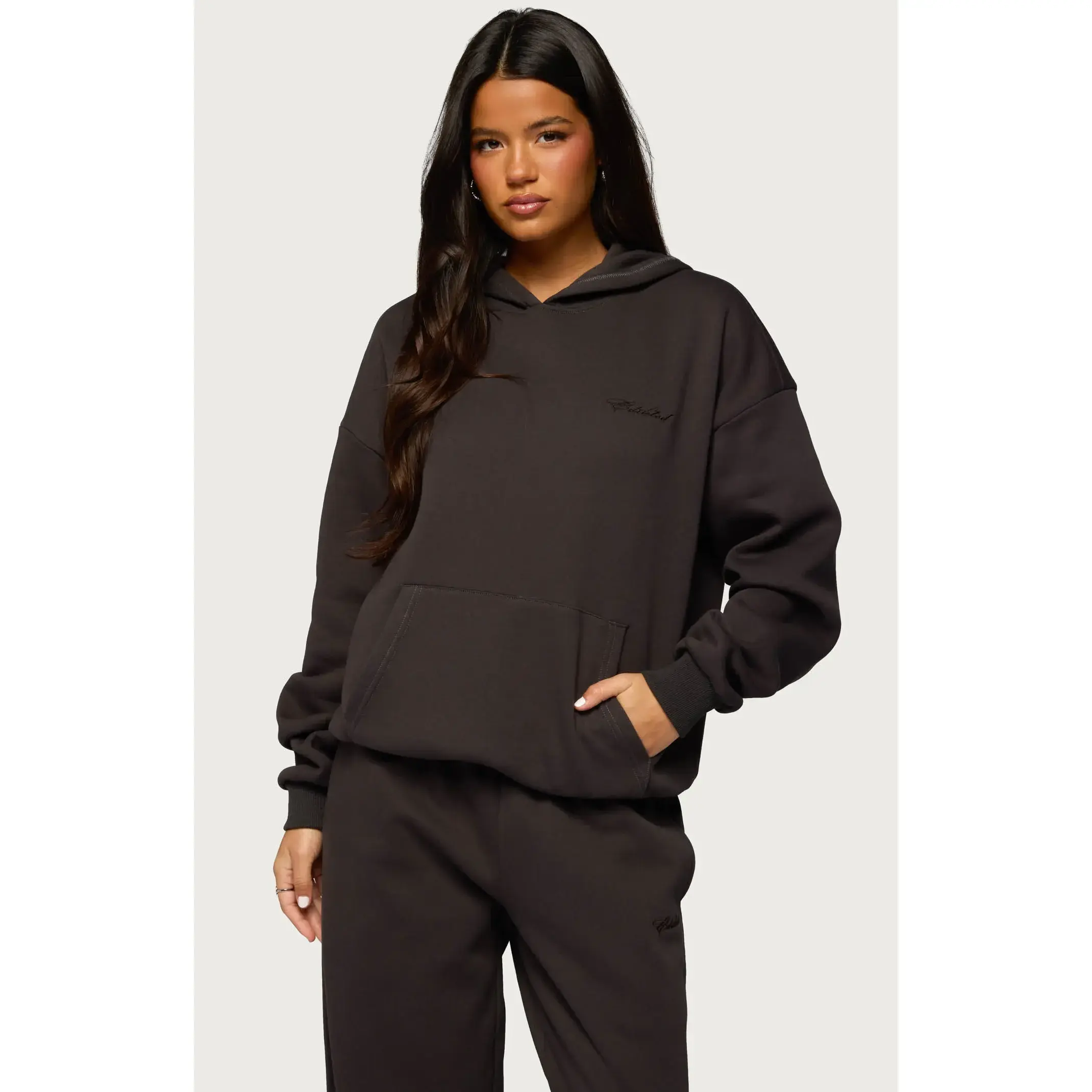 Edikted Women's Basic Girl Oversized Hoodie