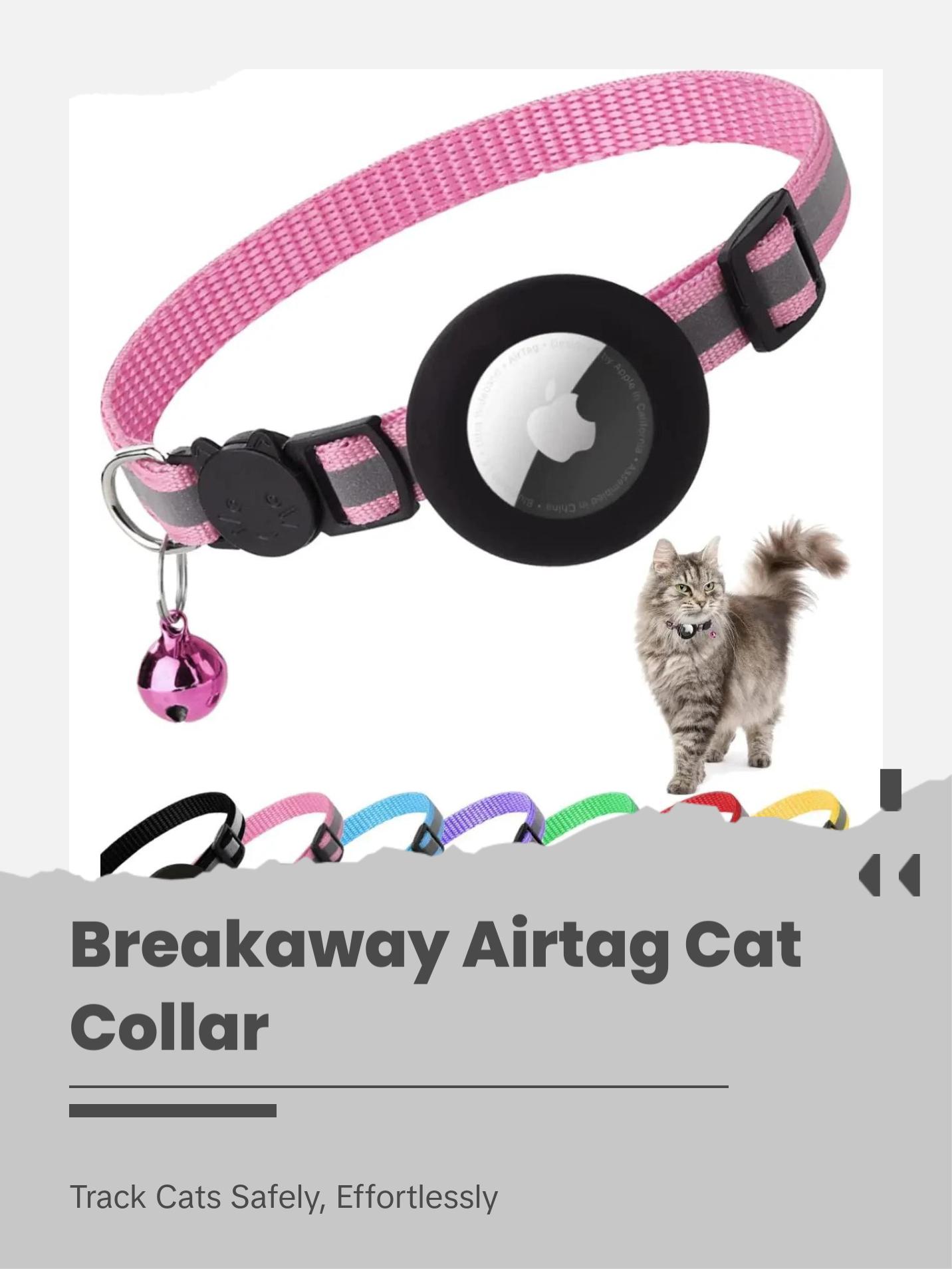 breakaway airtag cat collar