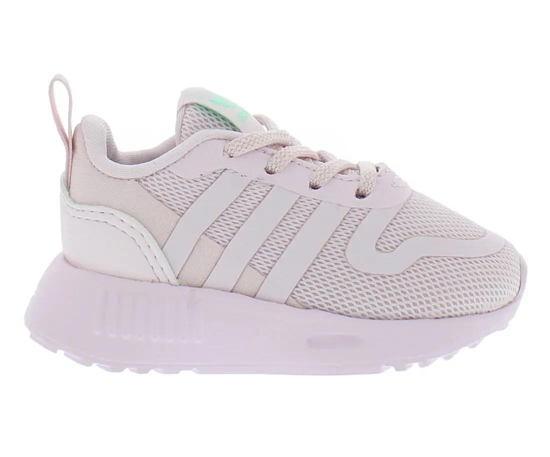Adidas Multix Kids' Casual Mesh Sneakers - Toddler, Infant, Elastic Laces, Hook-and-Loop Strap, Sportswear Footwear, Kids Shoes, Baby Shoes