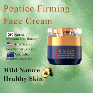 【QINGLIN】Peptide Firming Face Cream/Clean Formula Daily Facial Care | Mild Skincare for Women | Fresh Skin Radiance | Women Gift