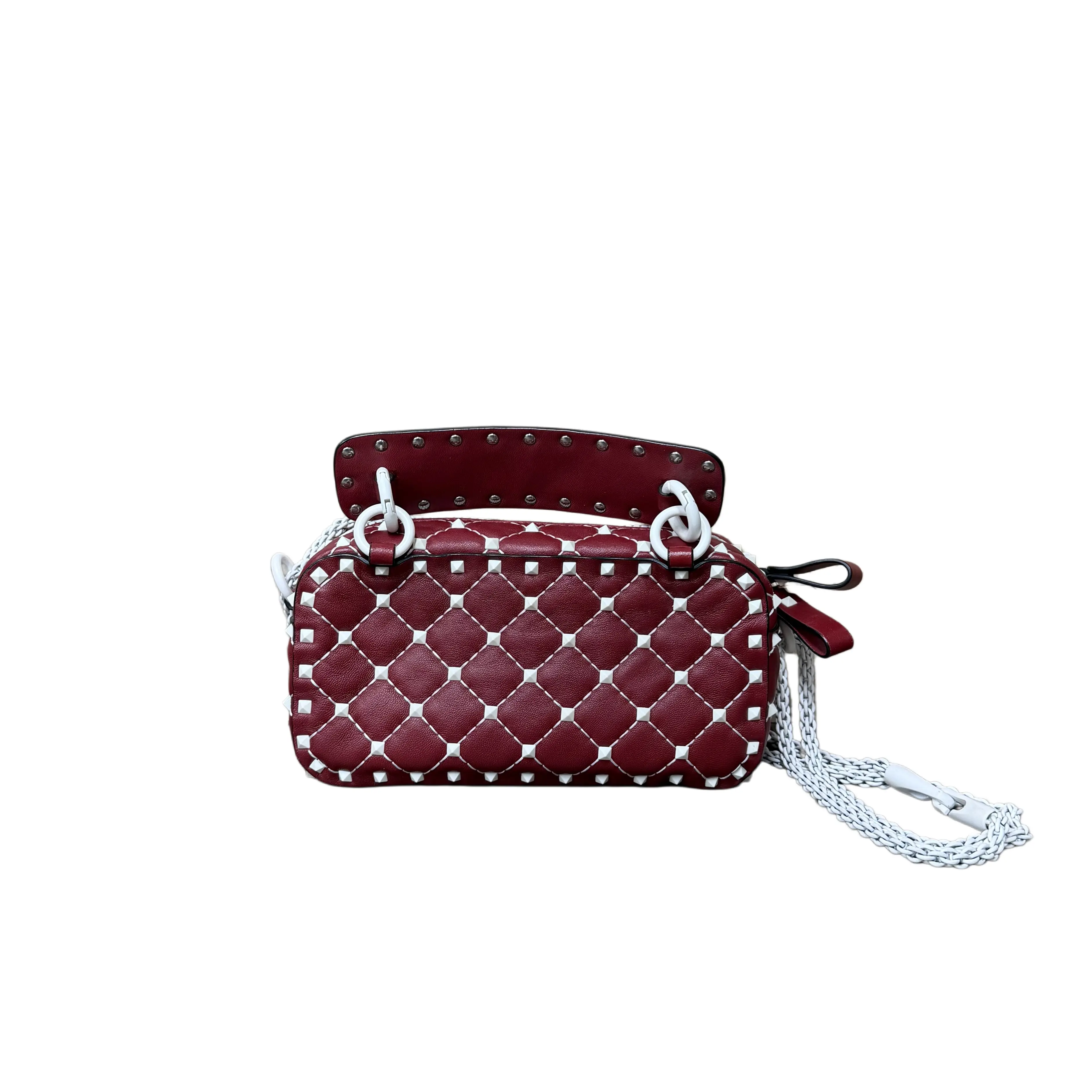 Pre-owned Valentino Leather Shoulder Bag D0518837518