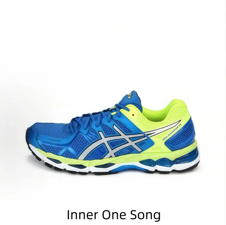 Bright Blue Low-cut Daily Running Sneakers, Durable Stitched Upper Structure, All-season Fitness Shoes Suitable For Men And Women