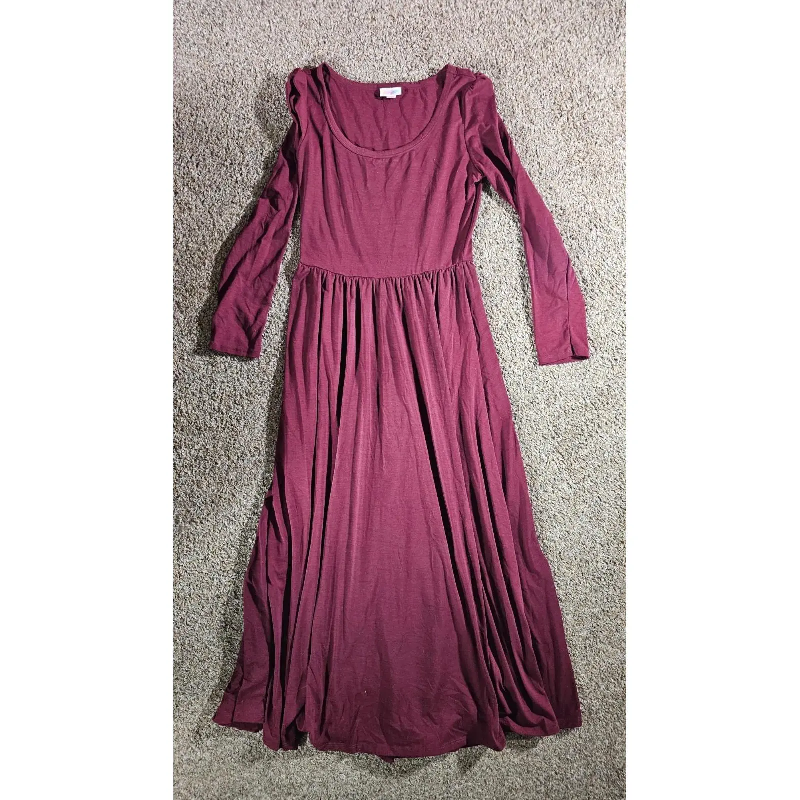 lularoe simply comfortable long dress Small