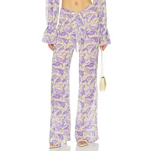 Bananhot Tommy Pants in Blooming Paisley