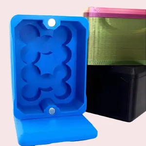 10 Vial 3ml Vial Storage Case with Magnetic Lid Organiser Boxes in Black PLA or PETG Material Options Secure Closure Compact Portable Design