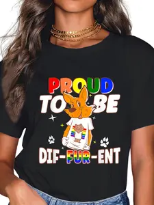 100% Cotton Gay Pride furries in LGBTQ furry fandom Furries want to be different fursona funny furry T-Shirt