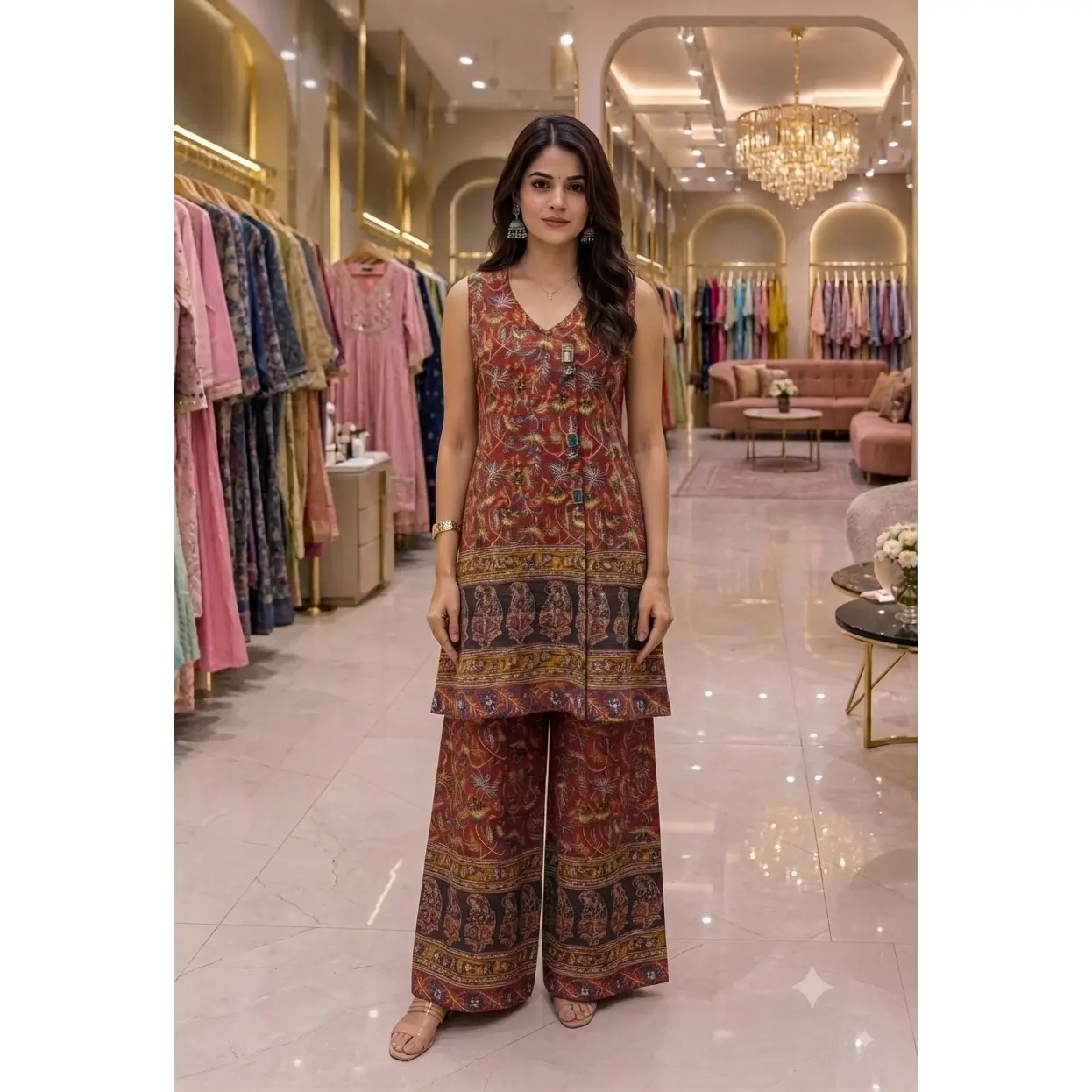 Best seller kalamkari coordset in new design