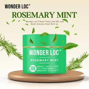 Wonder Loc™ Braid Twist Lock GEL with Biotin Extreme Hold 10.14 Oz. (Rosemary)