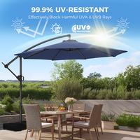Standard Patio Umbrella-Navy-10ft（Umbrella Only）
