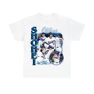 Shohei Ohtani T-Shirt – Baseball Player Collage Graphic, Perfect Gift for Dodgers Fans and Baseball Lovers, Men's Cotton Tee