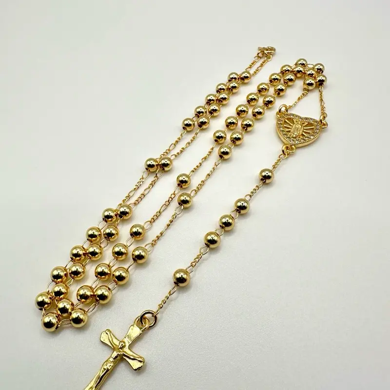 “925 Silver Rosary – Elegant & Protective, 20″ & 22″, 4mm”
