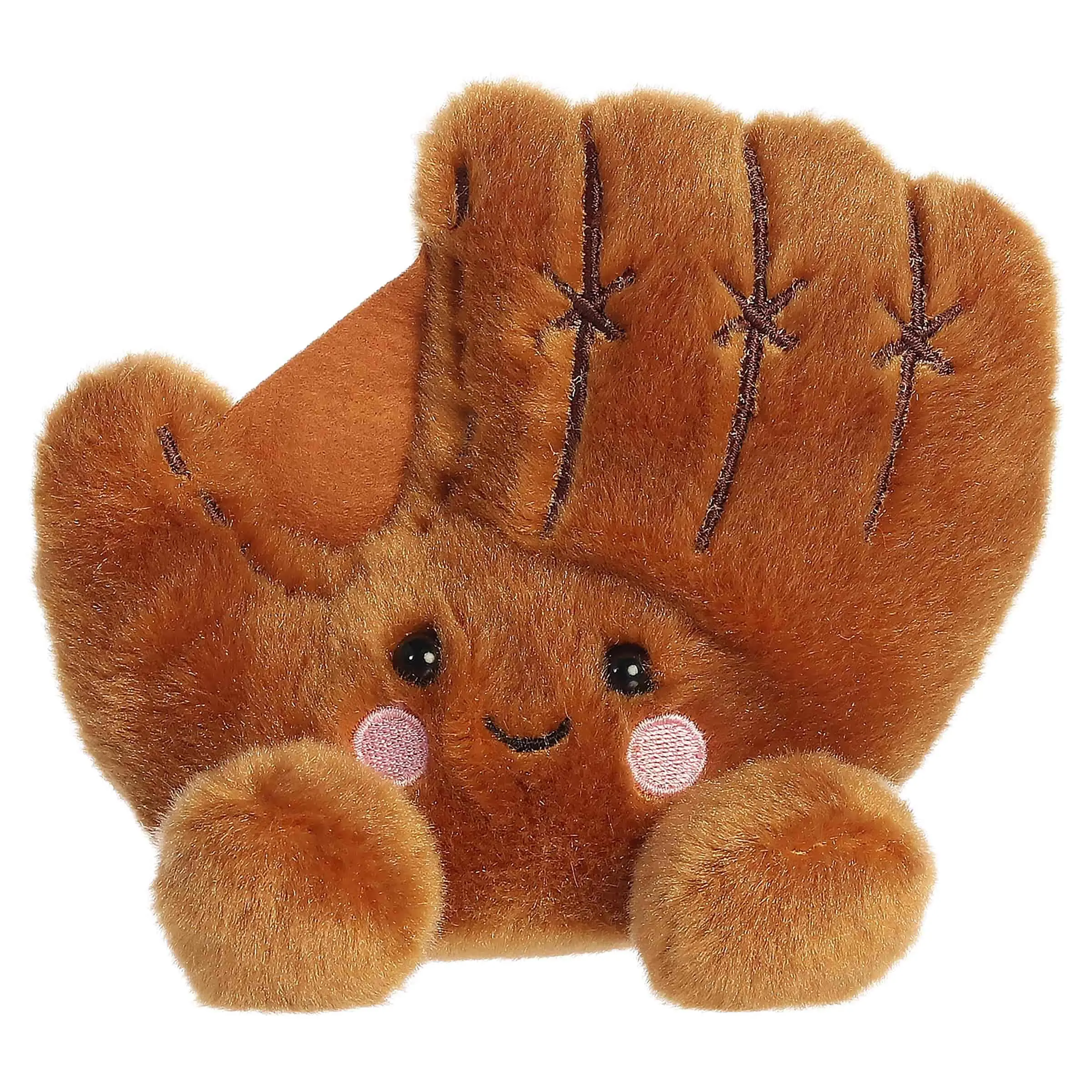 Palm Pals Adorable Tag Baseball Glove 5 inch Mini Soft Plush Collectable Stuffed Animal