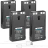 【Hunting Gear】4 Pack 7000mAh LIT-22 Battery For SPYPOINT Trail Camera, rechargeable hunting camera battery Compatible with Flex-M/S/Plus, Flex G-36, (Includes Type-C Cable)