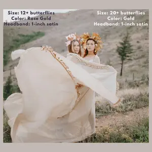 Bulk Butterfly Crowns (10–50 Pack) Festival Headpieces, Party Headbands, Parade & Dance Team Accessories