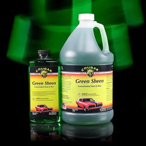 Green Sheen car soap and wax