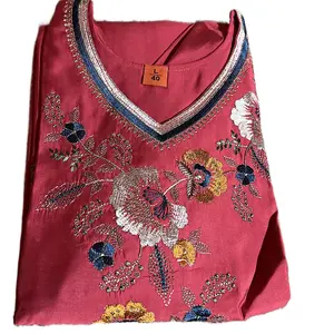 Floral Kurta in Pink