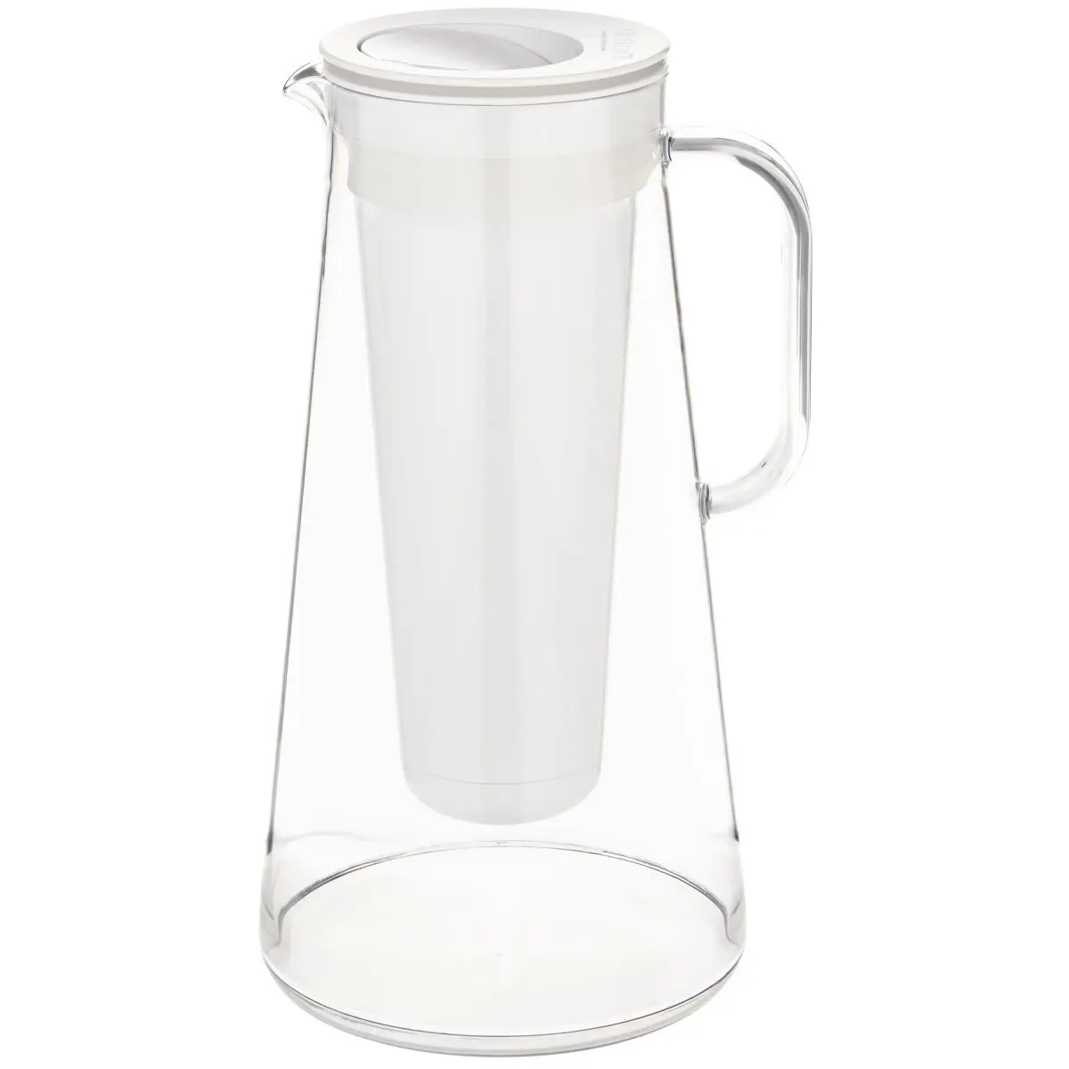 212 MAIN Life Straw 7-Cup Filtration Pitcher with 2-Stage Hollow Fiber Technology, Kitchen Drinkware Jugs, Two-Stage