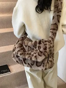1pc  Women's crossbody bag lightweight shoulder bag leopard print fashionable and versatile casual trend suitable for daily work, commuting, shopping, dating, women's crossbody bag