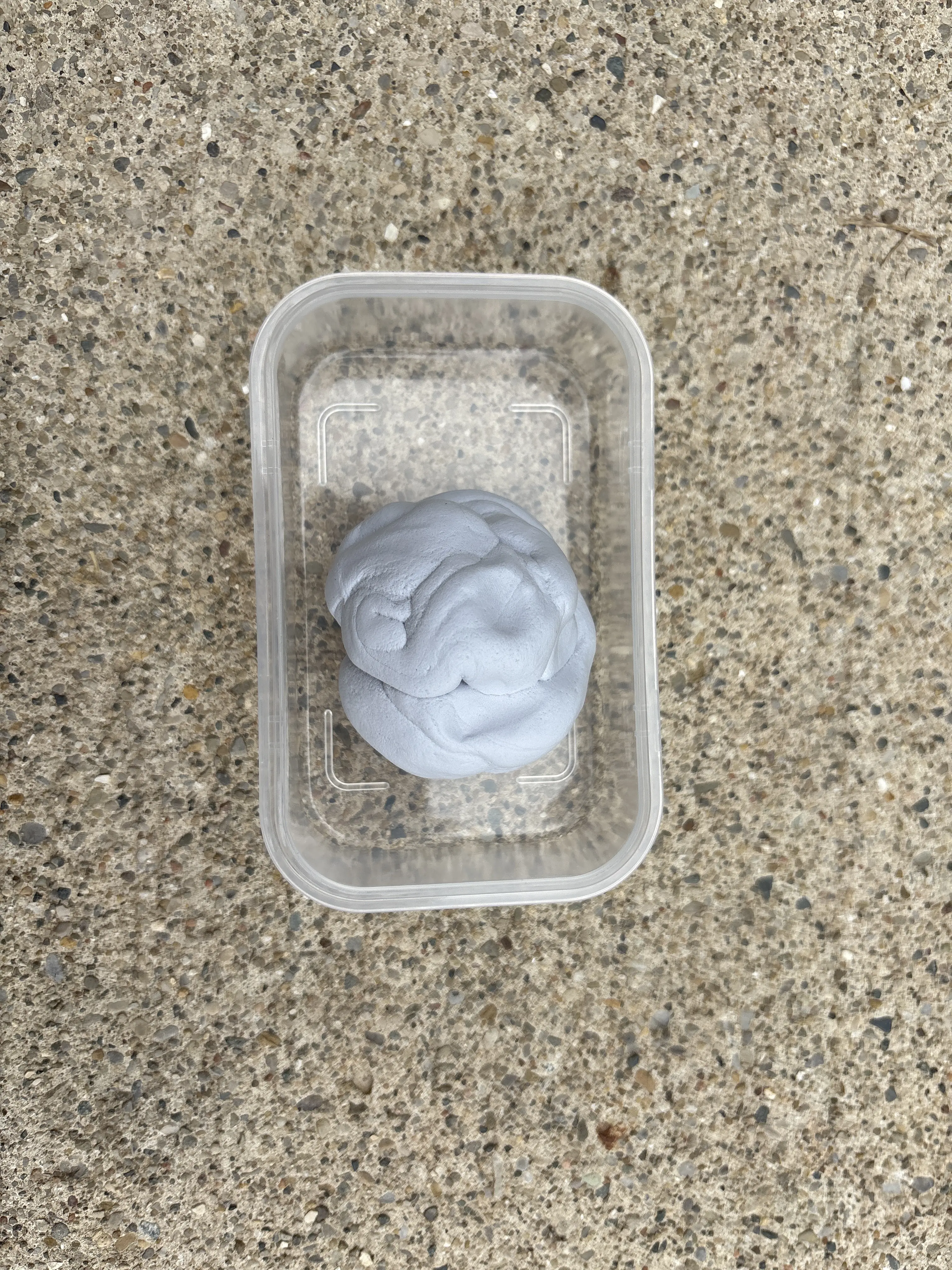 Blueberry Light Sunde Slime - As Seen in the Picture Featuring a Container with the Slime Content