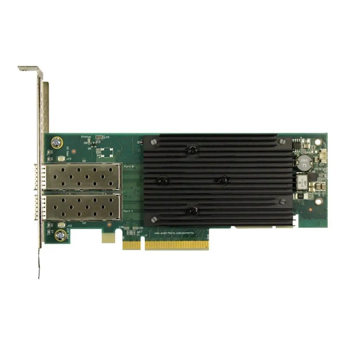 Solarflare Communication  Xtremescale 2 Port 10 & 25G SFP28 Ull FW OL PTP License TCP Direct