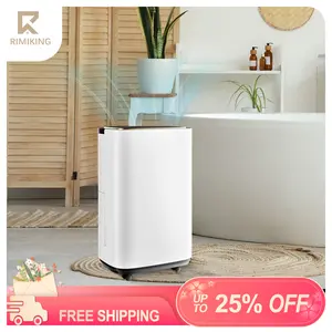 RIMIKING Dehumidifier,High Dehumidification Capacity,Adjustable Humidity Control,User-Friendly Interface,Large Water Tank & Continuous Drainage,Auto-Defrost & Washable Filter,Portable Design, Safety Features,  EFM-CSJ