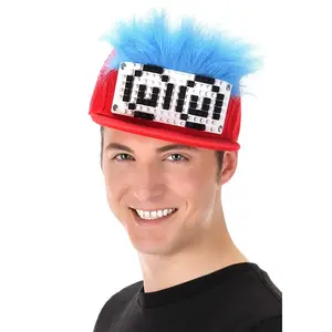 Bricky Blocks Build-On Snapback Hat Thing 1 & Thing 2 Kit