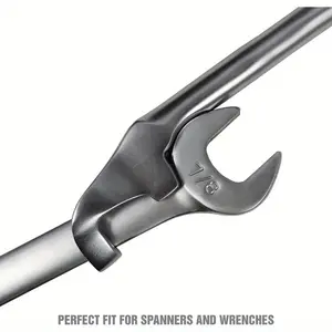 Universal wrench extender adapter, break rod tube, ergonomic handle extension, suitable for wrenches