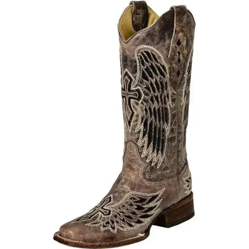 (2 Styles) CORRAL Cross & Wings Cowgirl Boots