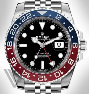Rolex - GMT Master II - 40mm Pepsi Stainless Steel Jubilee Bracelet