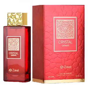 Zakat Parfums | Crystal Garnate | Eau De Parfum | Unisex Fragrance | 115 ML - 3.8 oz | Fruity - Rose & Woody Notes