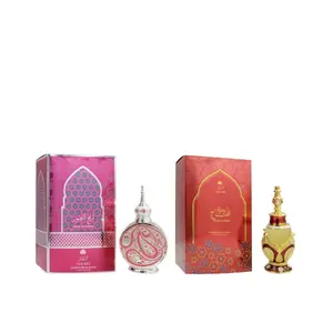 Zakat Parfums | Areej Al Zohour & Wardat Al Sabah Bundle | Pure Concentrated Oils | Floral - Fresh - Tropical - Sweet Notes