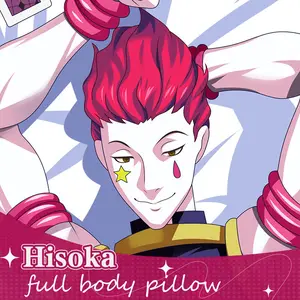 HUNTERxHUNTER Hisoka Double-Sided Print Hing Body Pillowcase Otaku Cosplay Pillow Cover