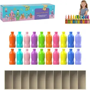 Toddler Color Match Beverage Toy – Interactive Guessing Game!Memory Training Board Puzzle, Easy to Play, Early Childhood Learning Toy, All-Season Gift (Valentine's Day and New Year's ), Family Fun