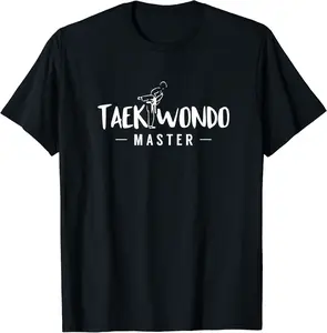 Taekwondo Master Training Fighter Martial Arts Tae Kwon Do T-Shirt - Tylerjame Shop 74B08TP6MKK5